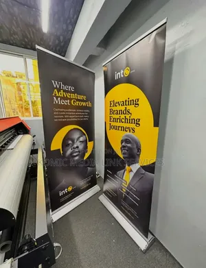 Custom Branded Roll-Up Banners | Pull-Up Banners With Full Stand