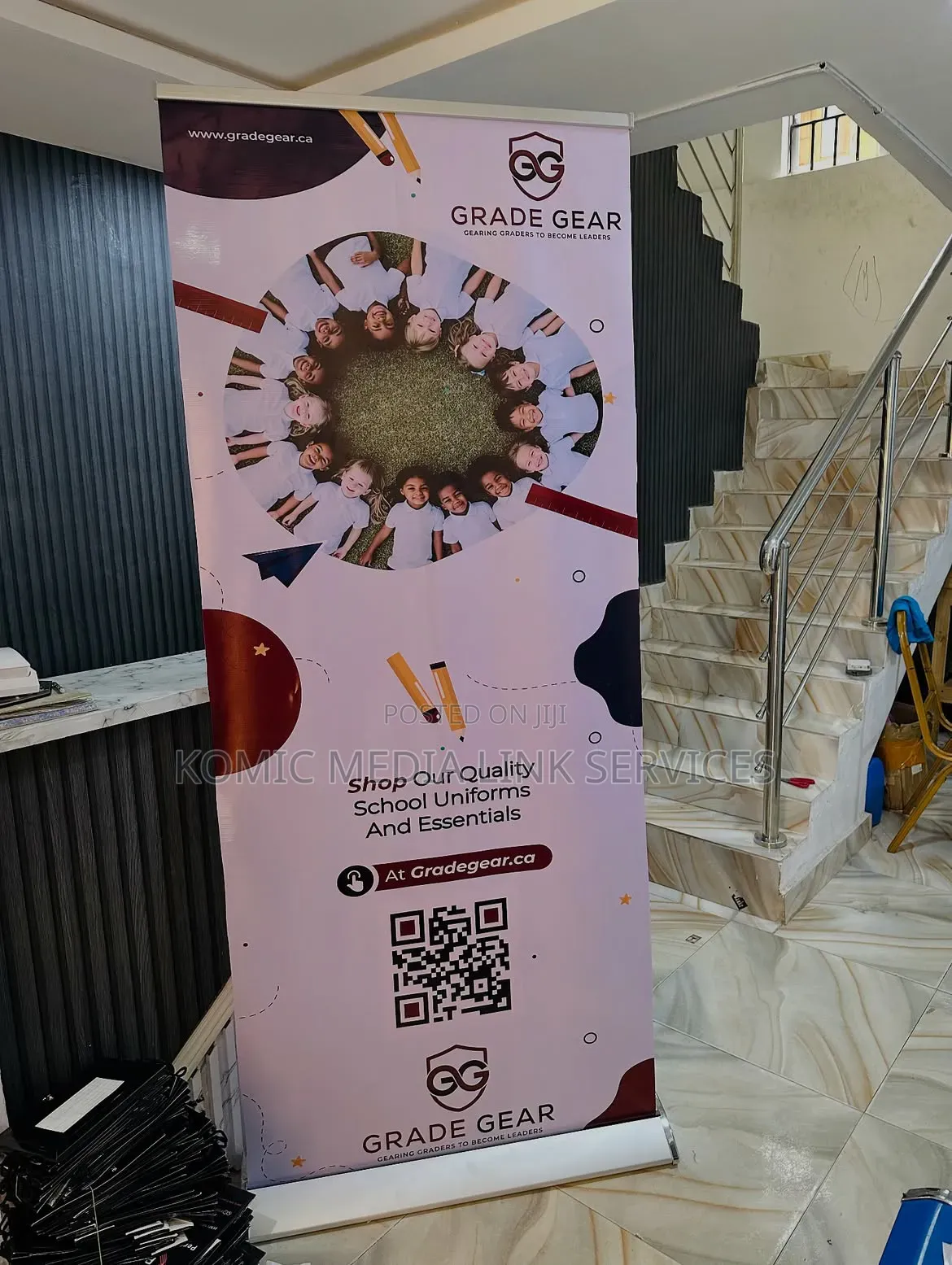 Custom Branded Roll-Up Banners | Pull-Up Banners With Full Stand