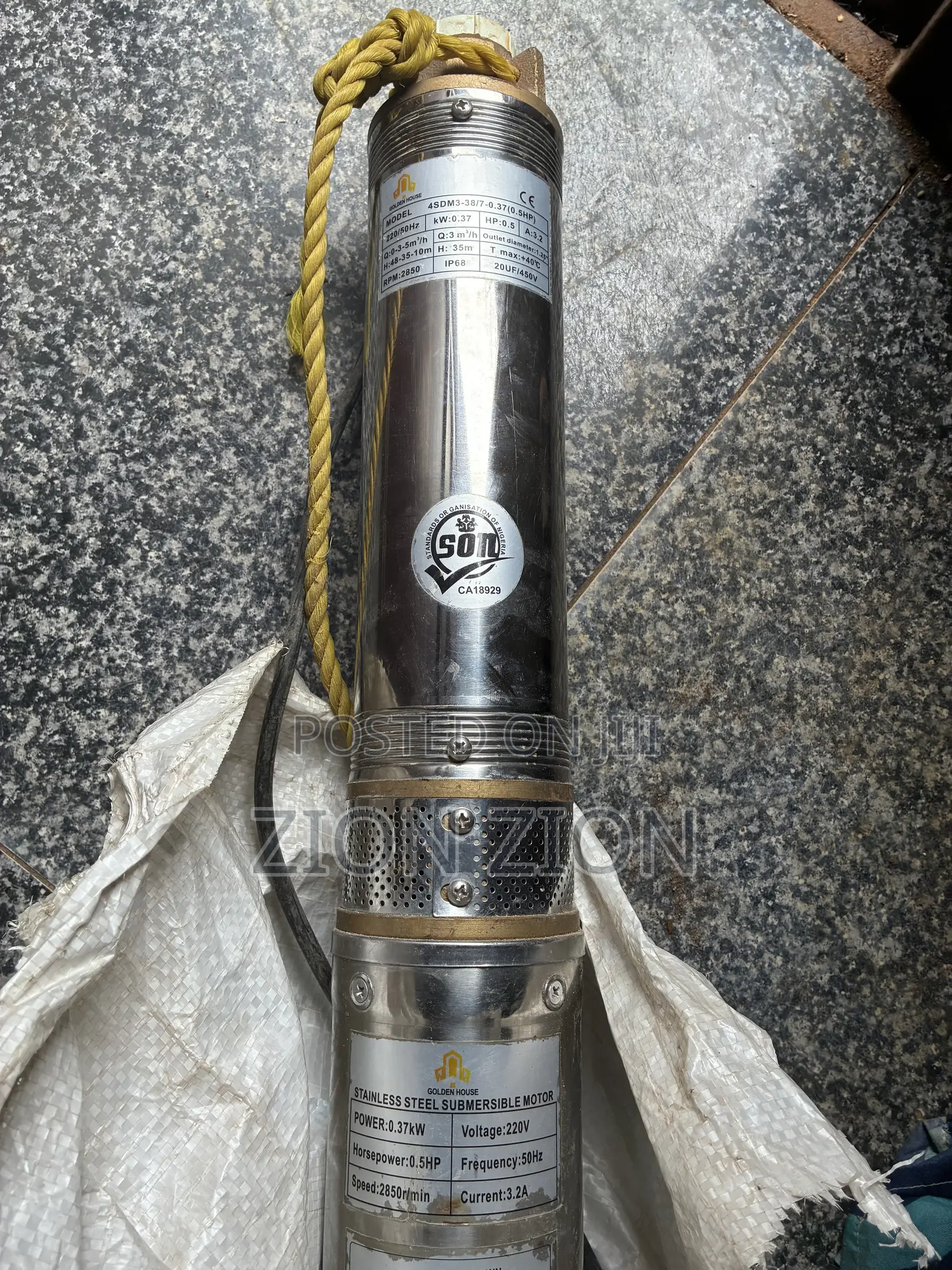 Submersible Pumping Machine