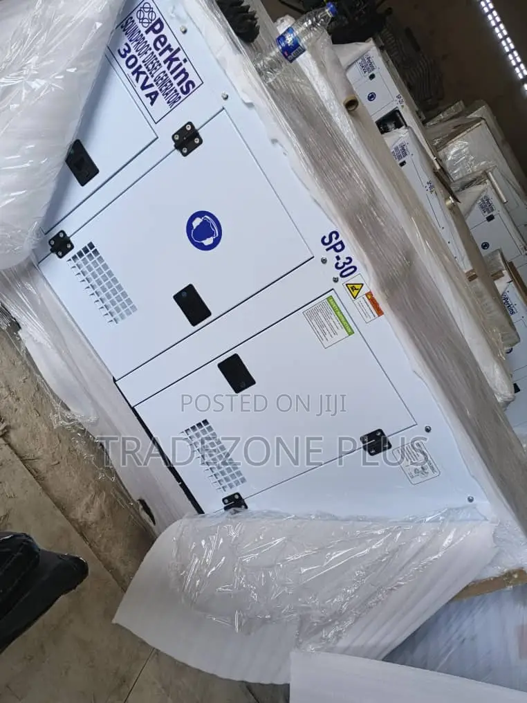 Perkins 30kVA Soundproof Standby Generator Set