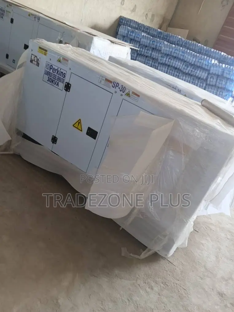 Perkins 30kVA High-Output Soundproof Generator