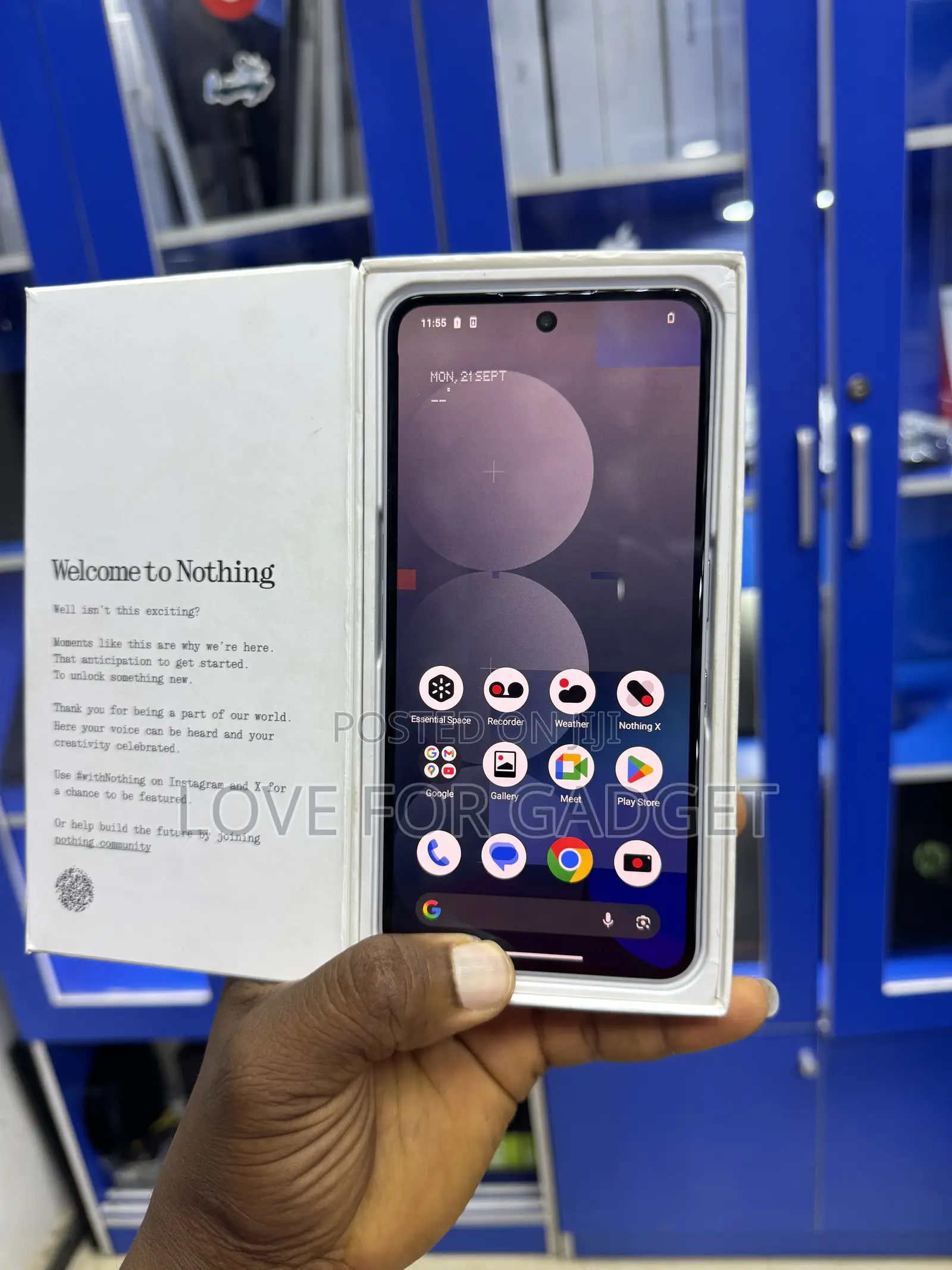 Nothing Phone 3a Pro 256 GB Gray