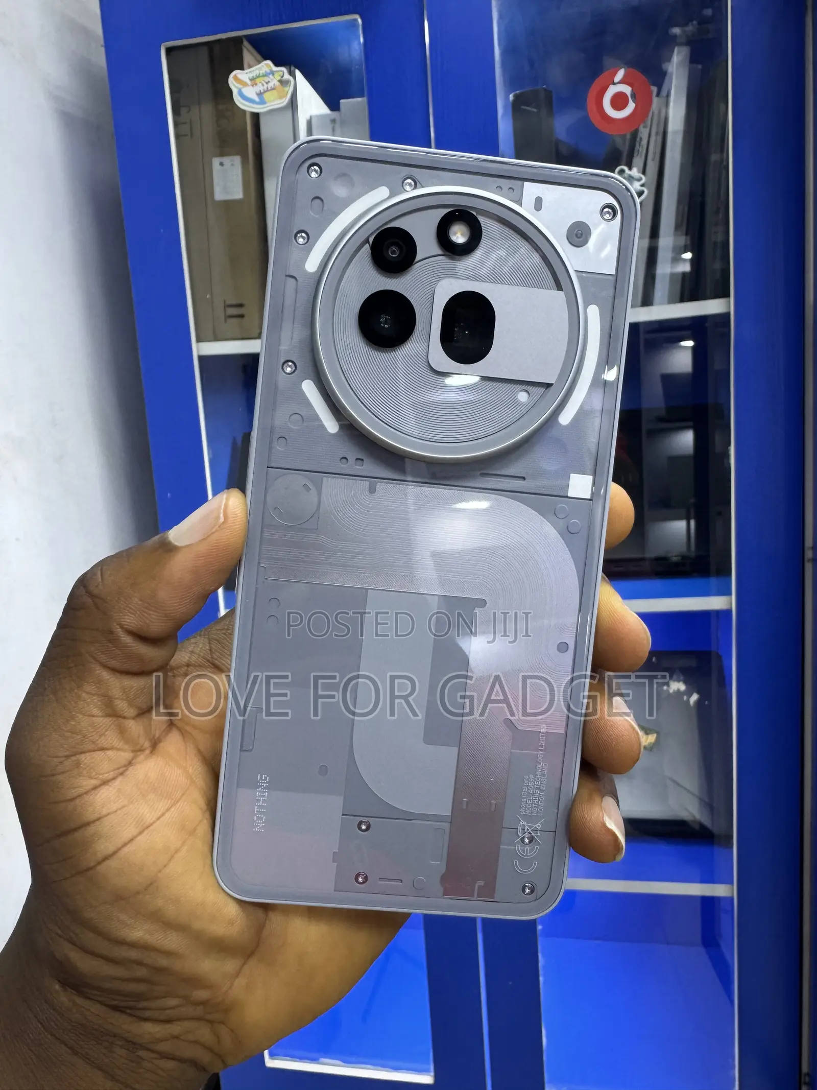 Nothing Phone 3a Pro 256 GB Gray