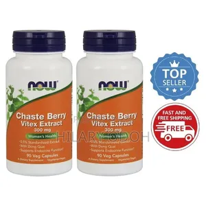 Now Foods Chaste Berry Vitex Extract, 300 Mg, 90