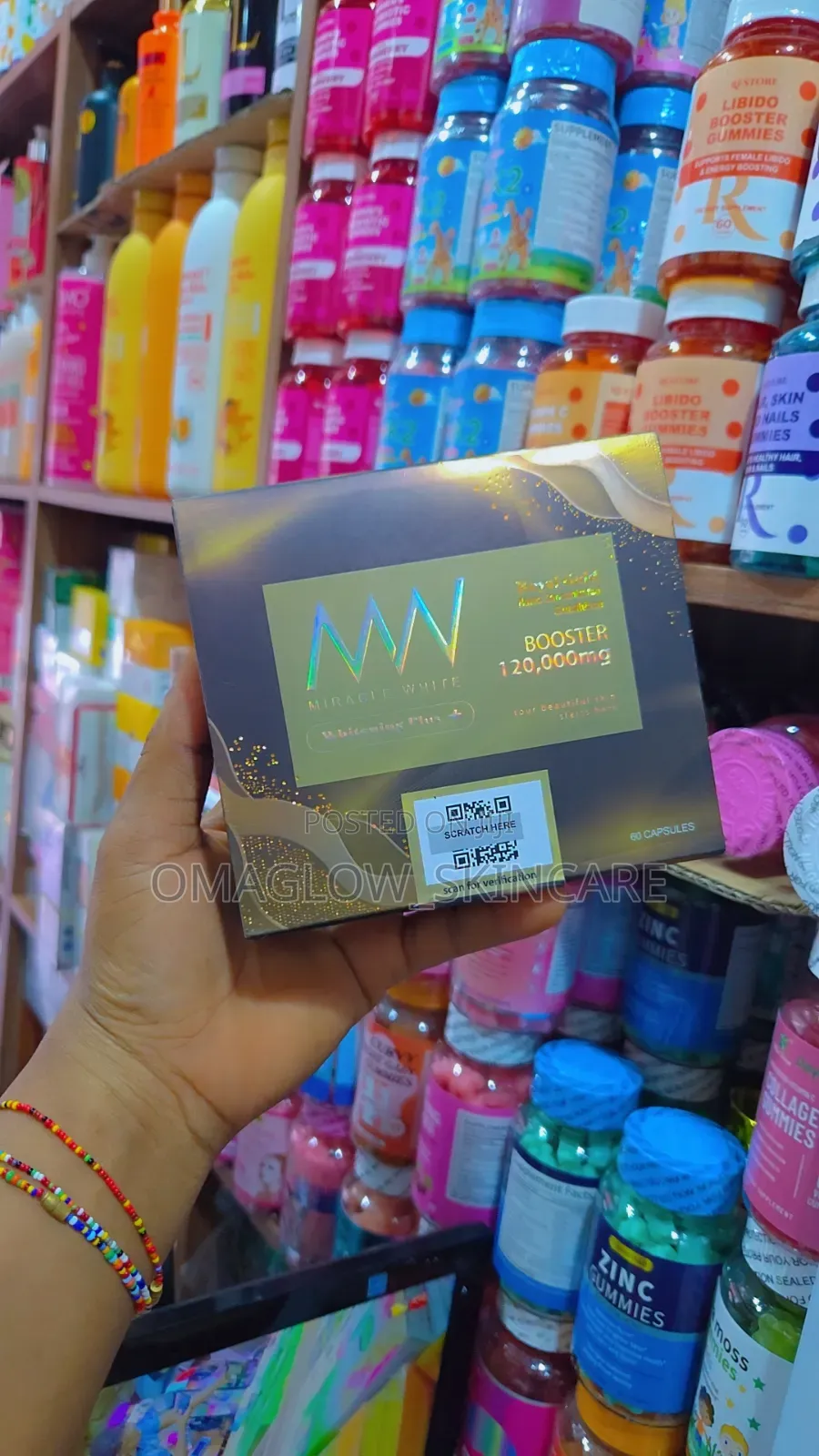 Miracle White Booster 120,000mg