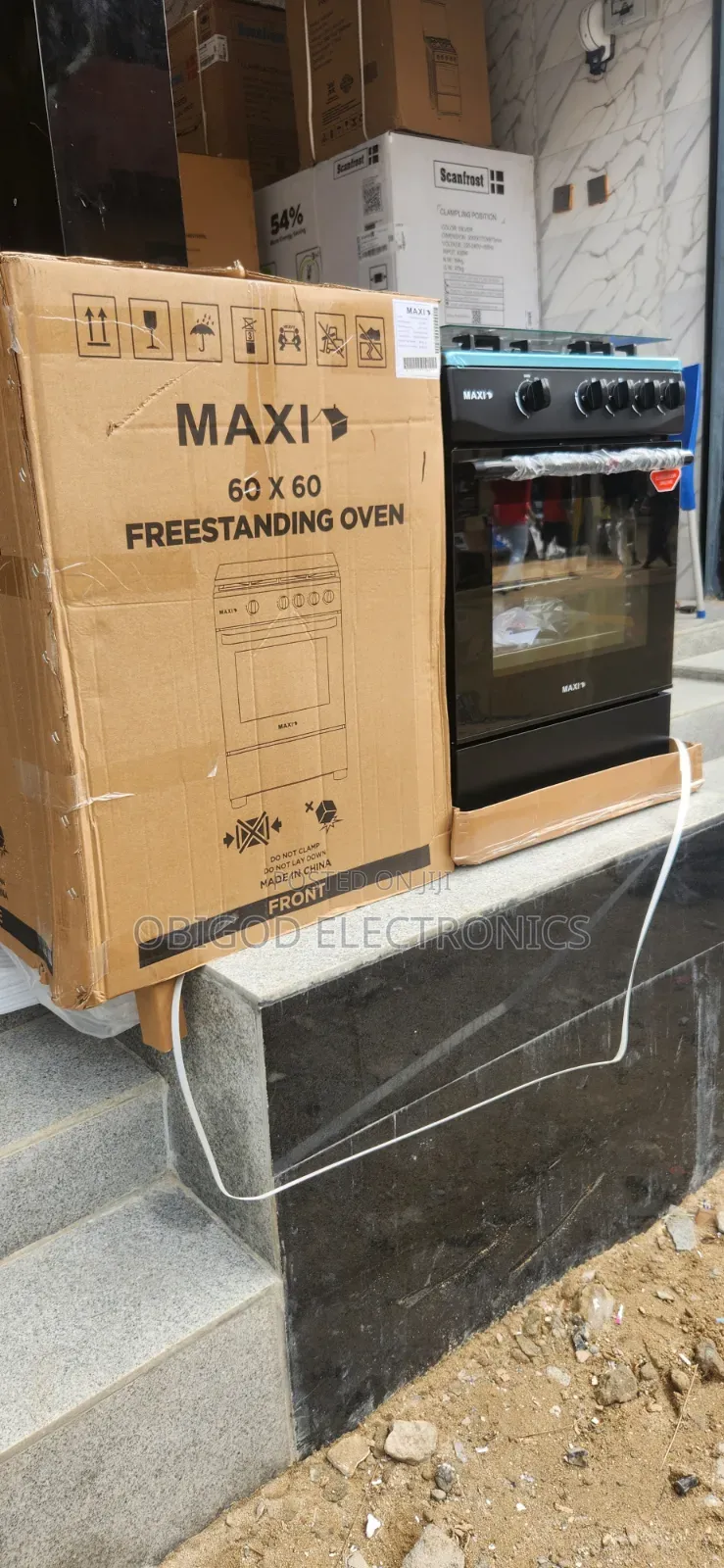 Maxi 60x60 Standing Gas