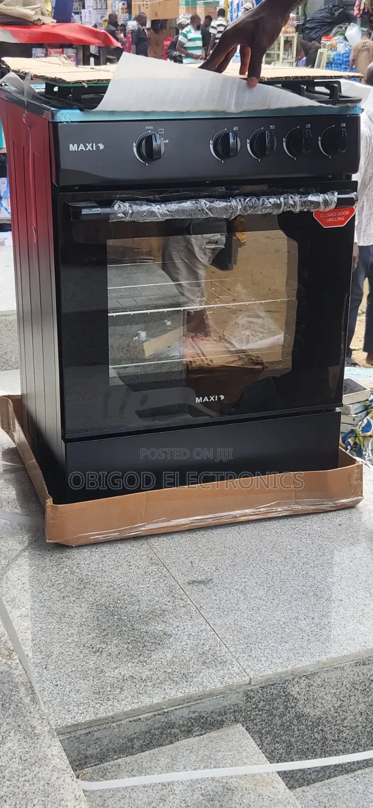 Maxi 60x60 Standing Gas