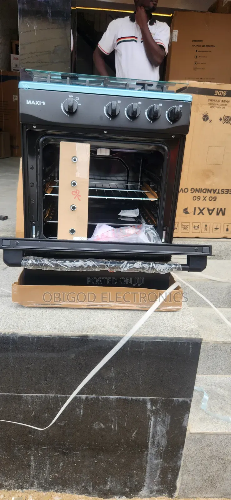 Maxi 60x60 Standing Gas