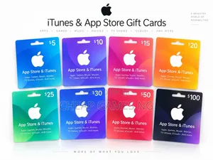 iTunes Gift Cards 10$ - 100$