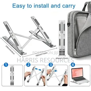 Multi-Position Adjustable Folding Laptop Stand
