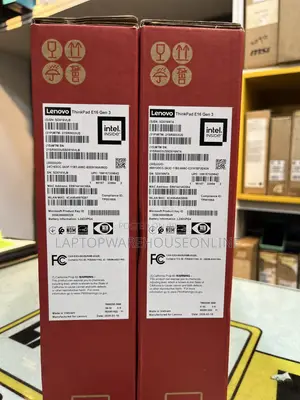 New Laptop Lenovo ThinkPad E16 Gen 3 16GB Intel Core Ultra 7 SSD 512GB