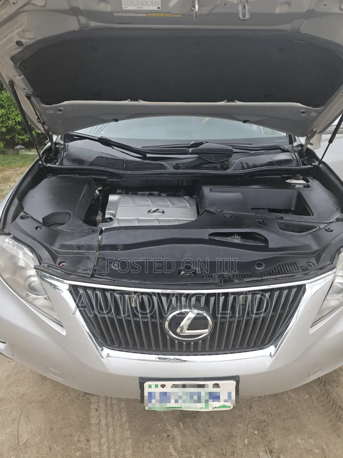 Lexus RX 2011 Silver