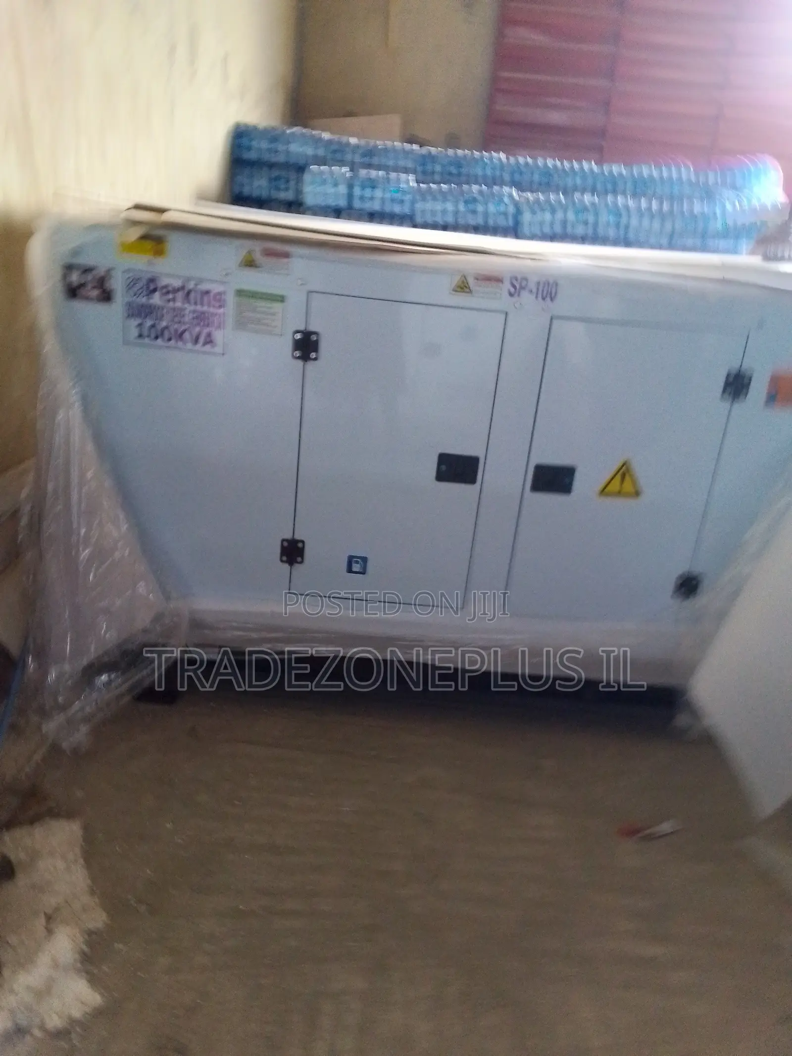 New Perkins 100KVA Enclosed Diesel Generator