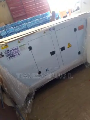 New Perkins 100KVA Enclosed Diesel Generator