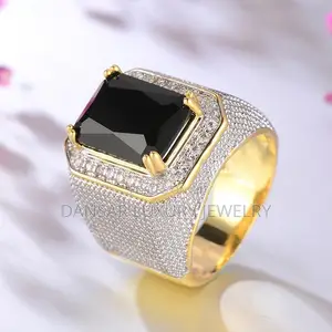 Big Men’s Ring With Sapphire Stone