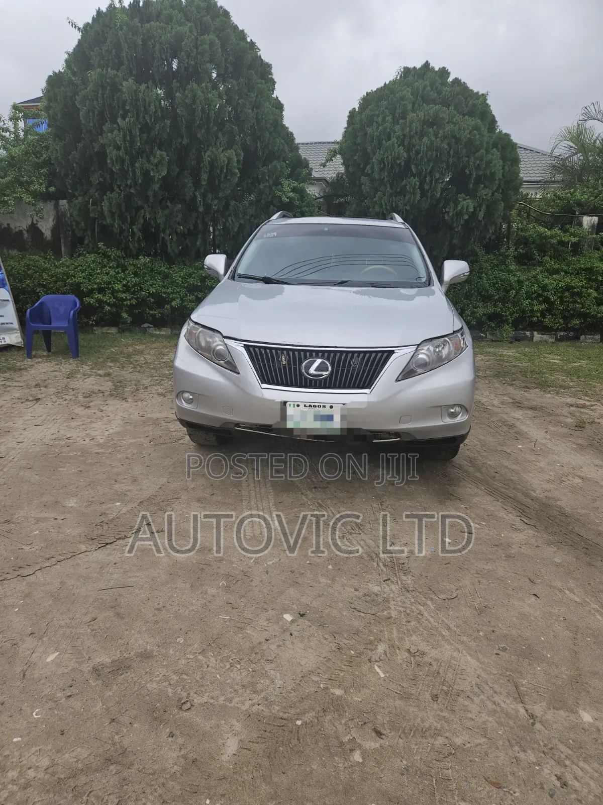 Lexus RX 2011 Silver