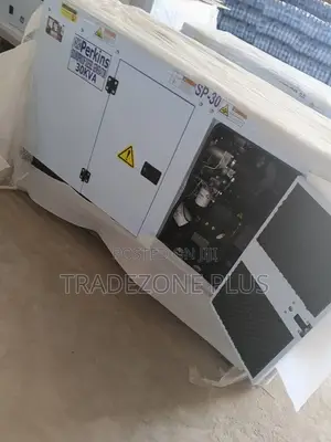 Perkins 30kVA Enclosed Generator Set – Ready for Use