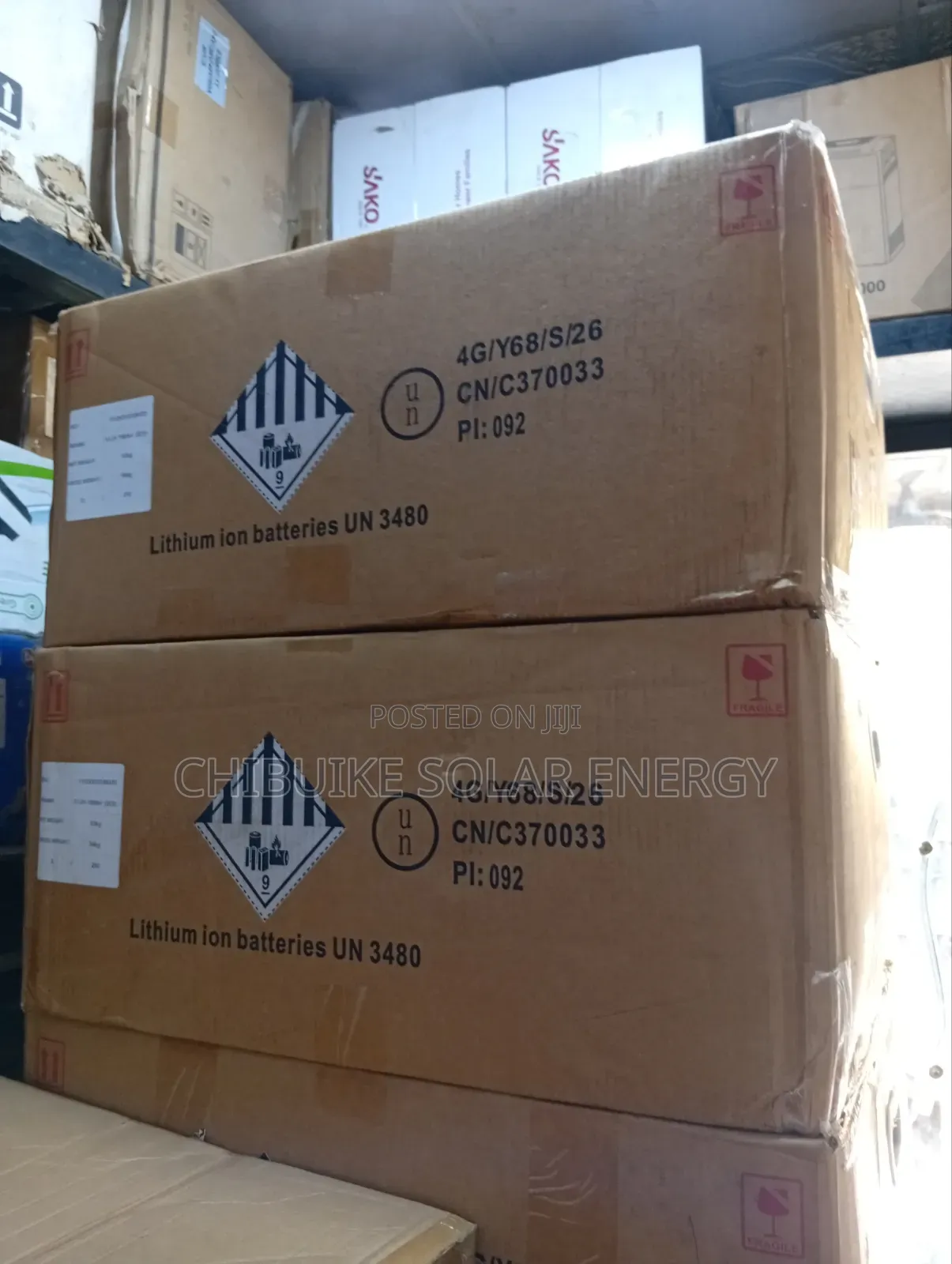 Ecow World Solar Battery 5kwh/48v