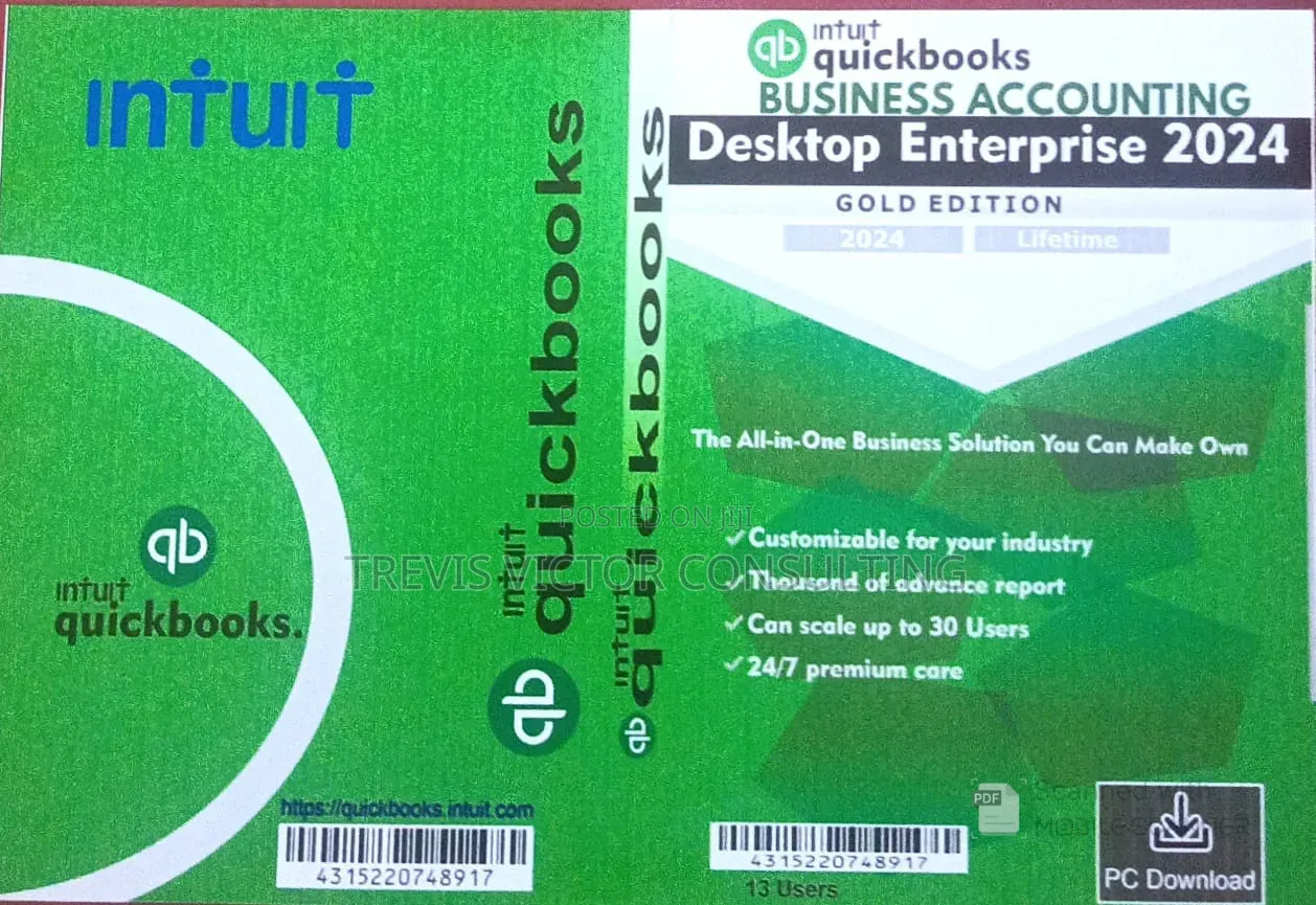 Quickbooks Enterprise Accountant Edition 24.0 for 30 Users