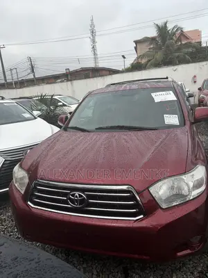 Toyota Highlander Limited 2010 Red