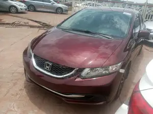Honda Civic HF 4dr Sedan (1.8L 4cyl CVT) 2014 Red