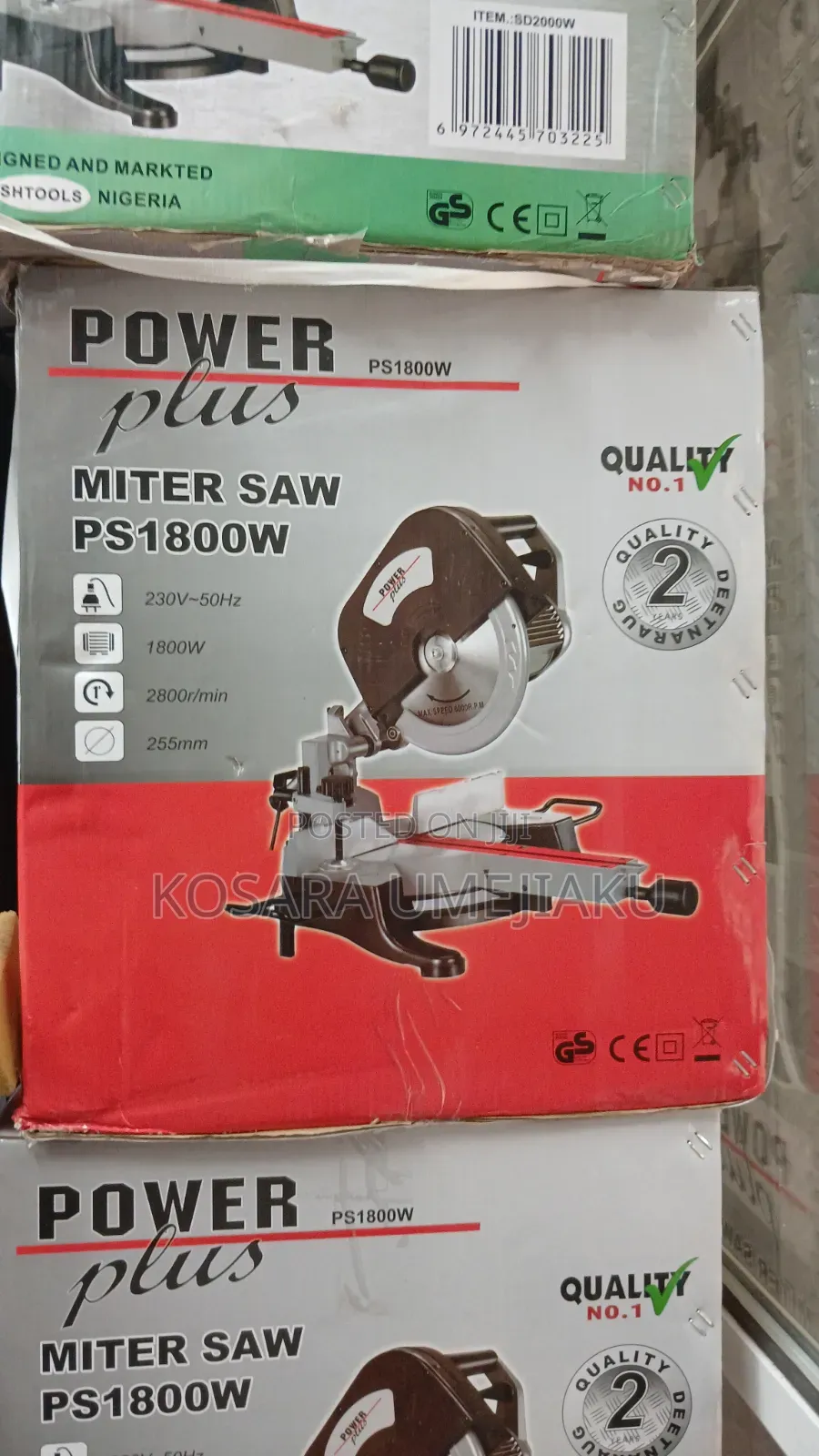 Powerplus Motor Mitre Saw