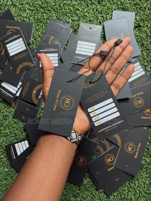 Custom Paper Tags "Thank You" Brand Labels | Hang Tags With Strings
