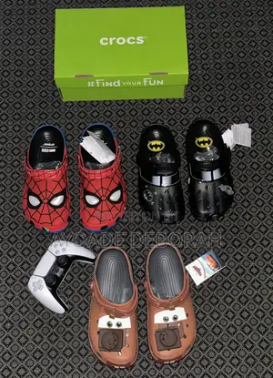 Kids Cartoon Clogs – Spider-Man, Batman Cars Designs