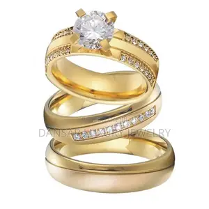 Royal Vows 3-Piece Gold Set