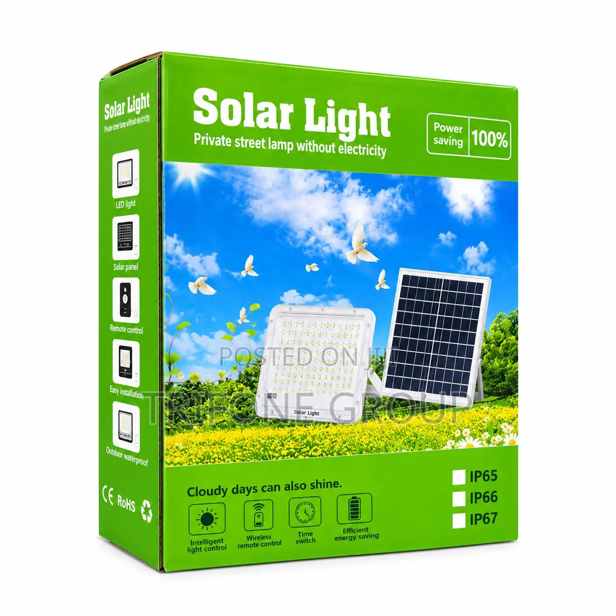 200w Solar Outdoor Light