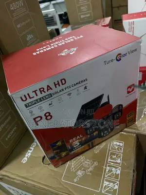 Color View Night Vision Solar PTZ Surveillance Camera