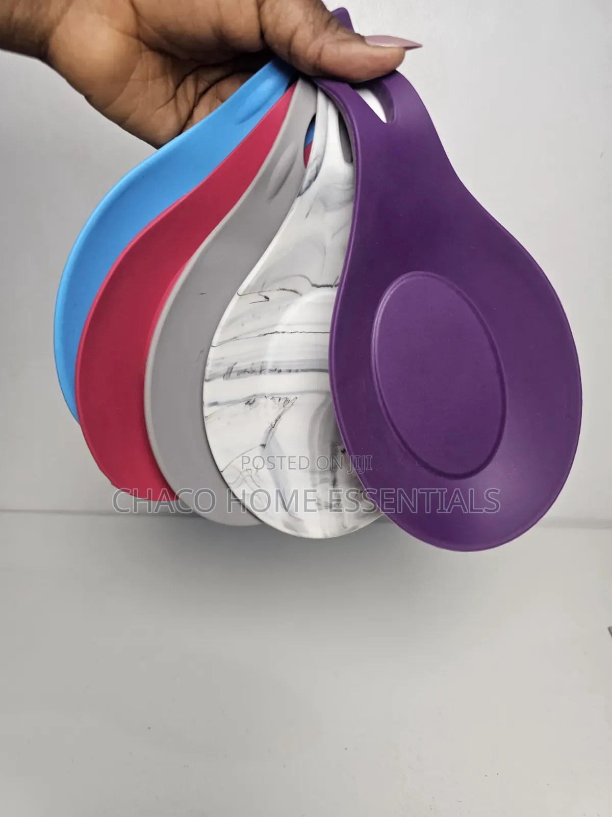 Silicone Spoon Rest – Heat Resistant Kitchen Utensil Holder