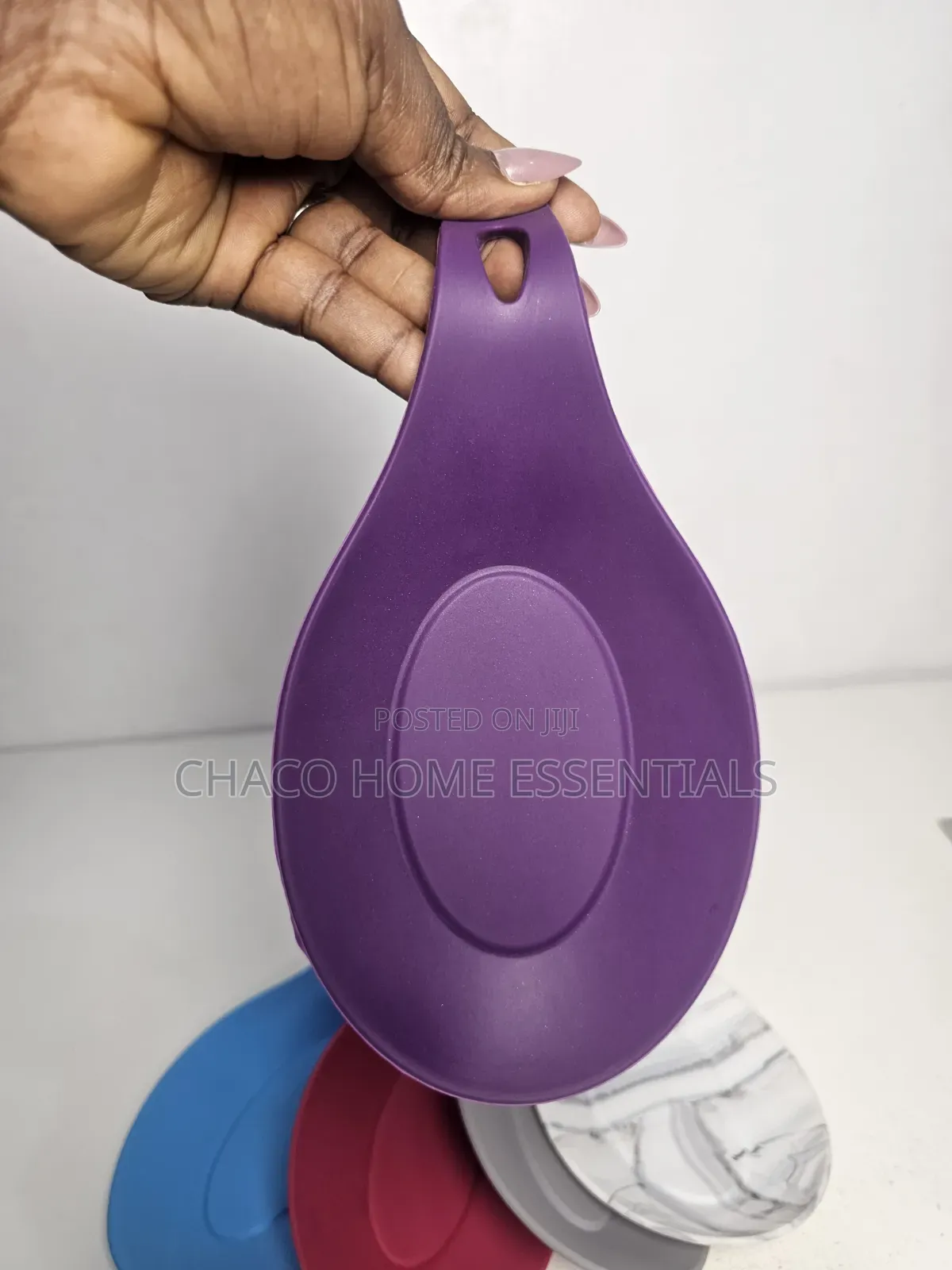 Silicone Spoon Rest – Heat Resistant Kitchen Utensil Holder