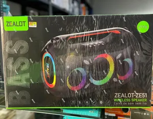 ZEALOT ZE51 Wireless Speaker - 3 Speaker Super Bass + RGB Lights + OTG