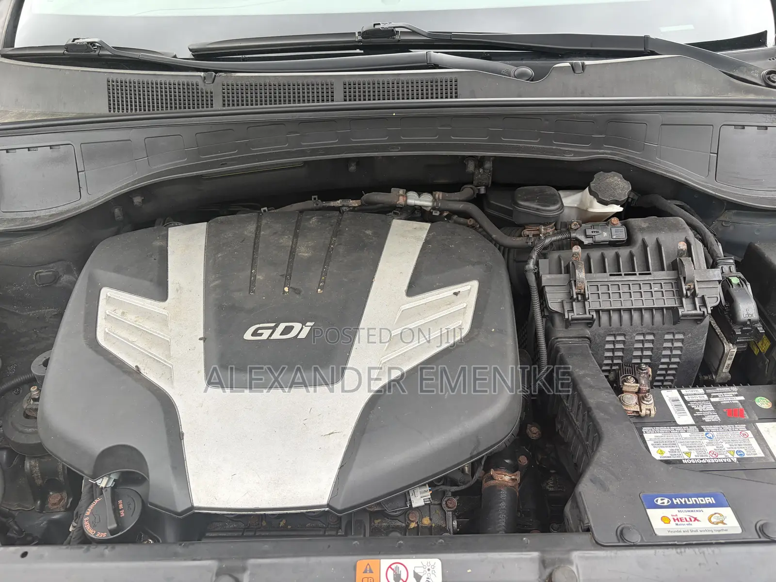 Hyundai Santa Fe 2015 Gray