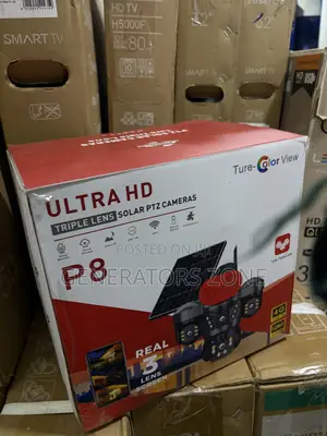 Intelligent Triple Lens Solar PTZ Camera