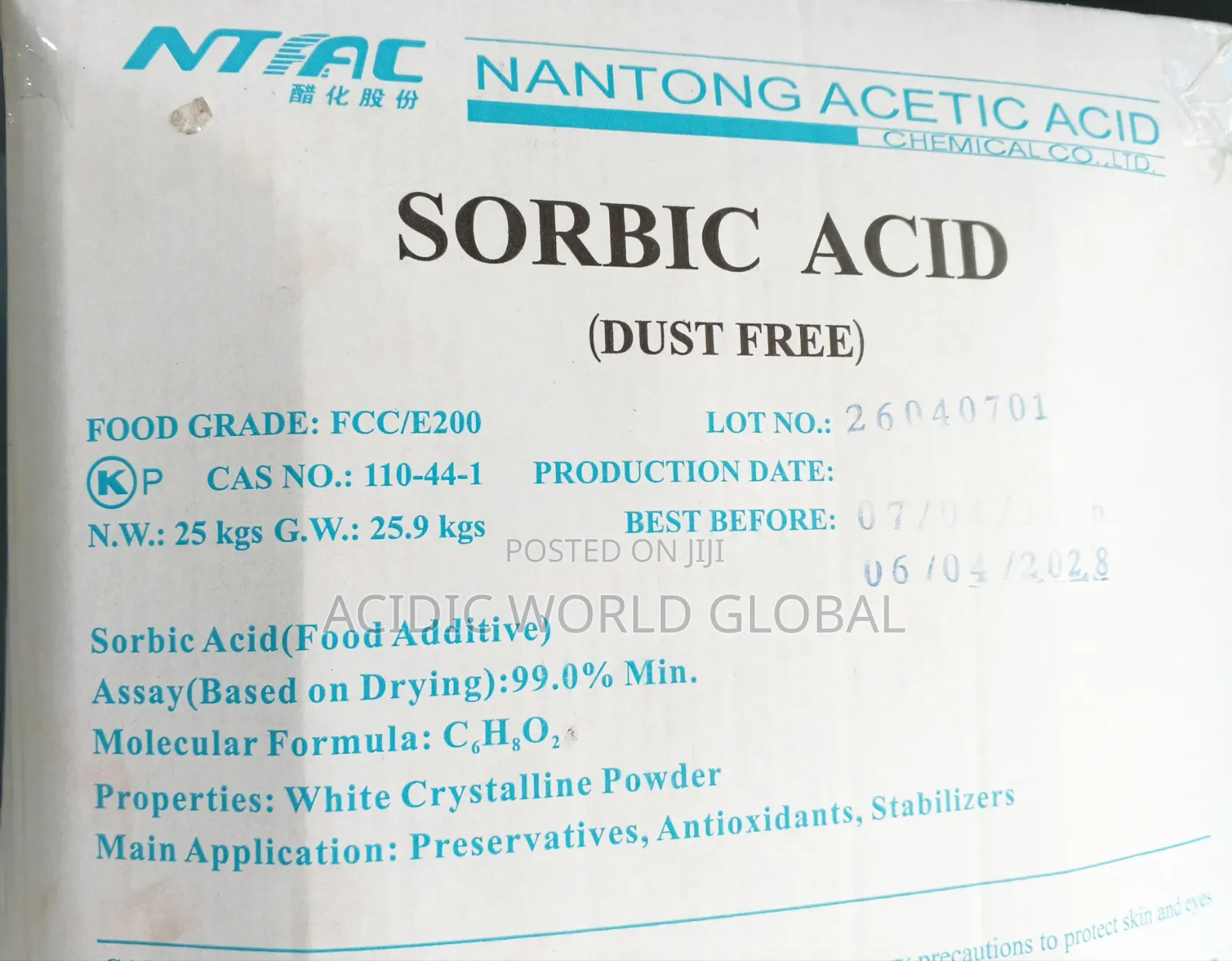 Sorbic Acid