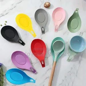 Silicone Spoon Rest Set – Heat Resistant Kitchen Utensil Holder