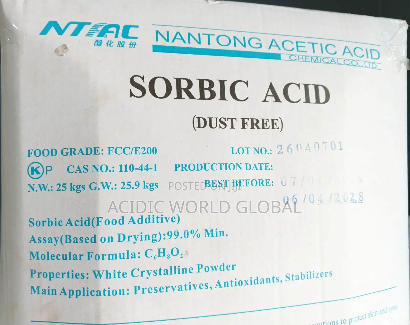 Sorbic Acid