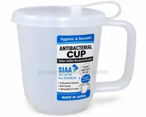 Japanese Antibacterial Cup With Lid and Handle