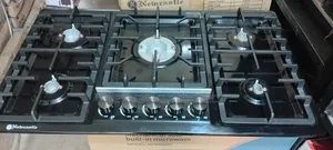 Newcastle 5burner Built in Gas Cooker Hub