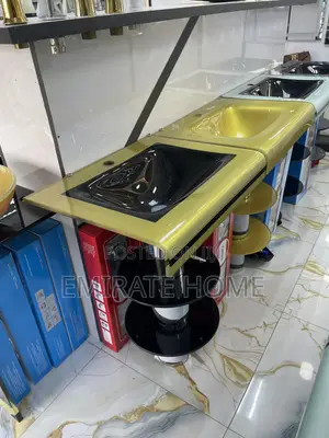 Special Glass Wash Hand Basin Cabinet With Mirror