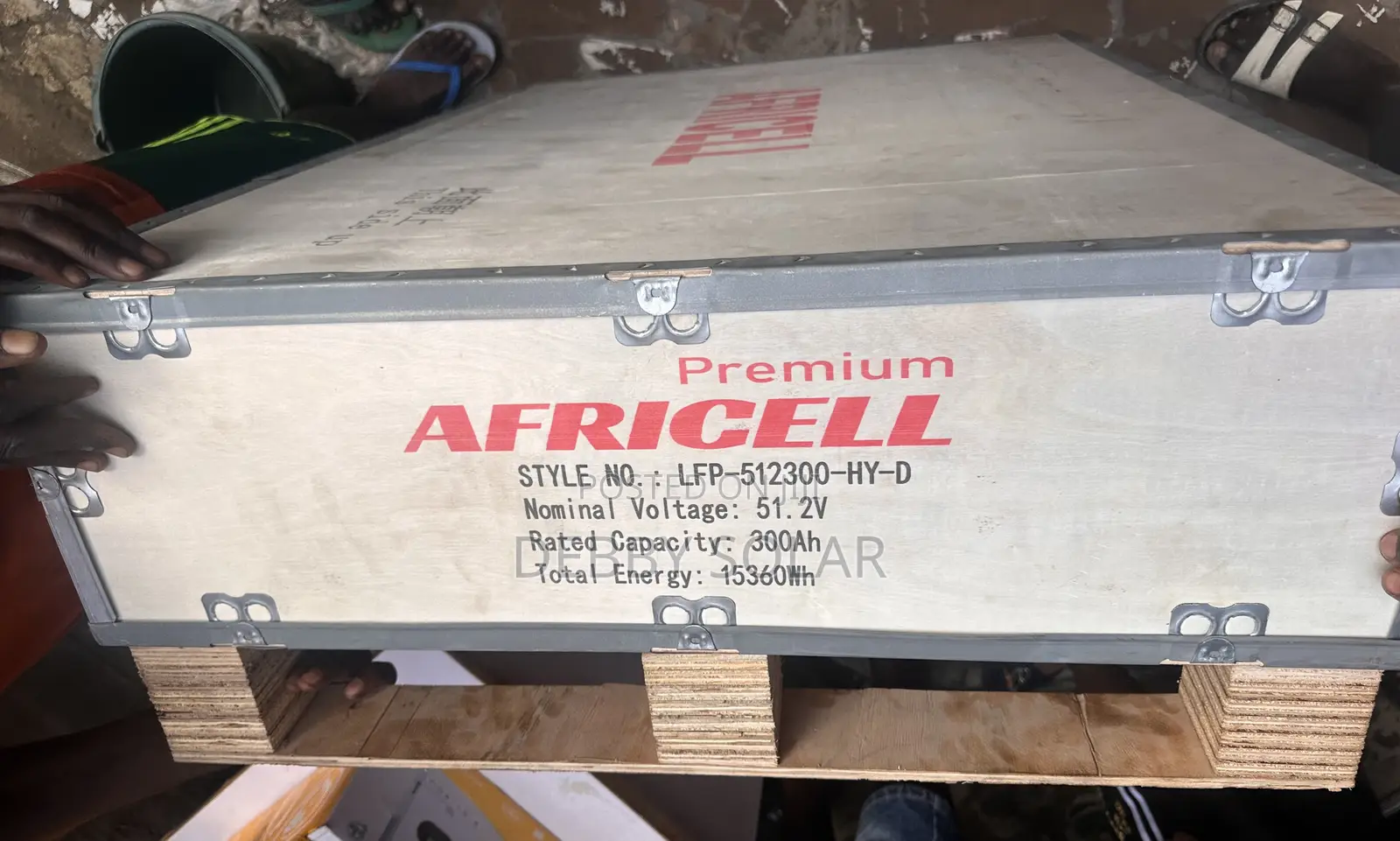 15kwh 51.2v Africell Lithium