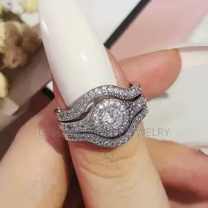 3-Piece Combination Royal Wedding Ring