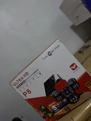 360° PTZ Ultra HD Solar Camera With Triple Lens