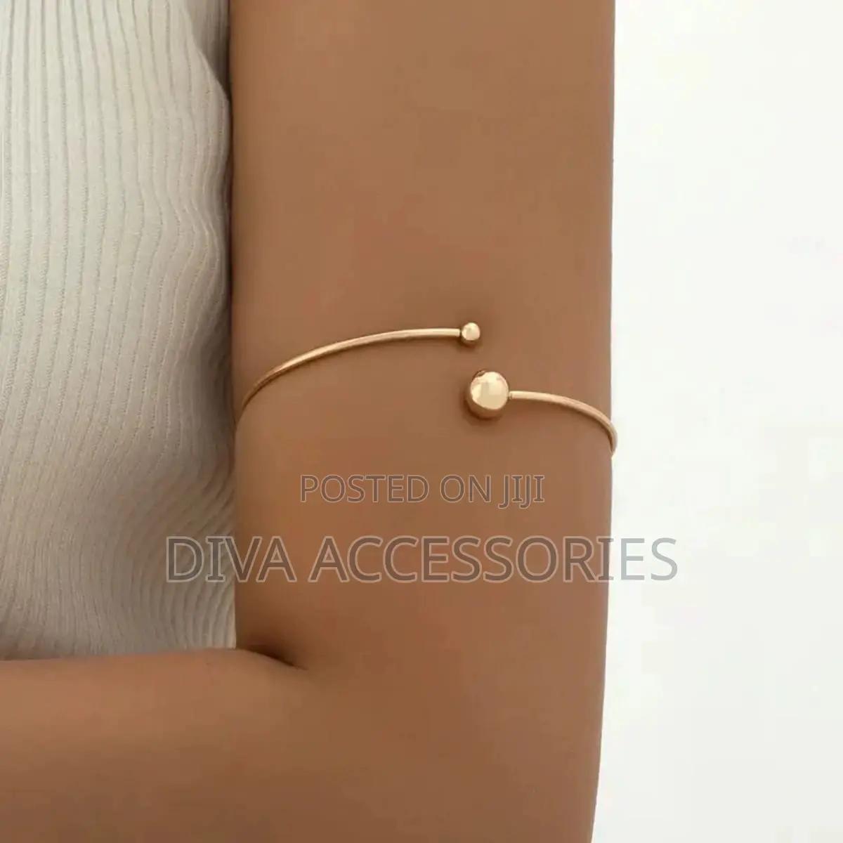 Gold Plated Arm Ring Bangle