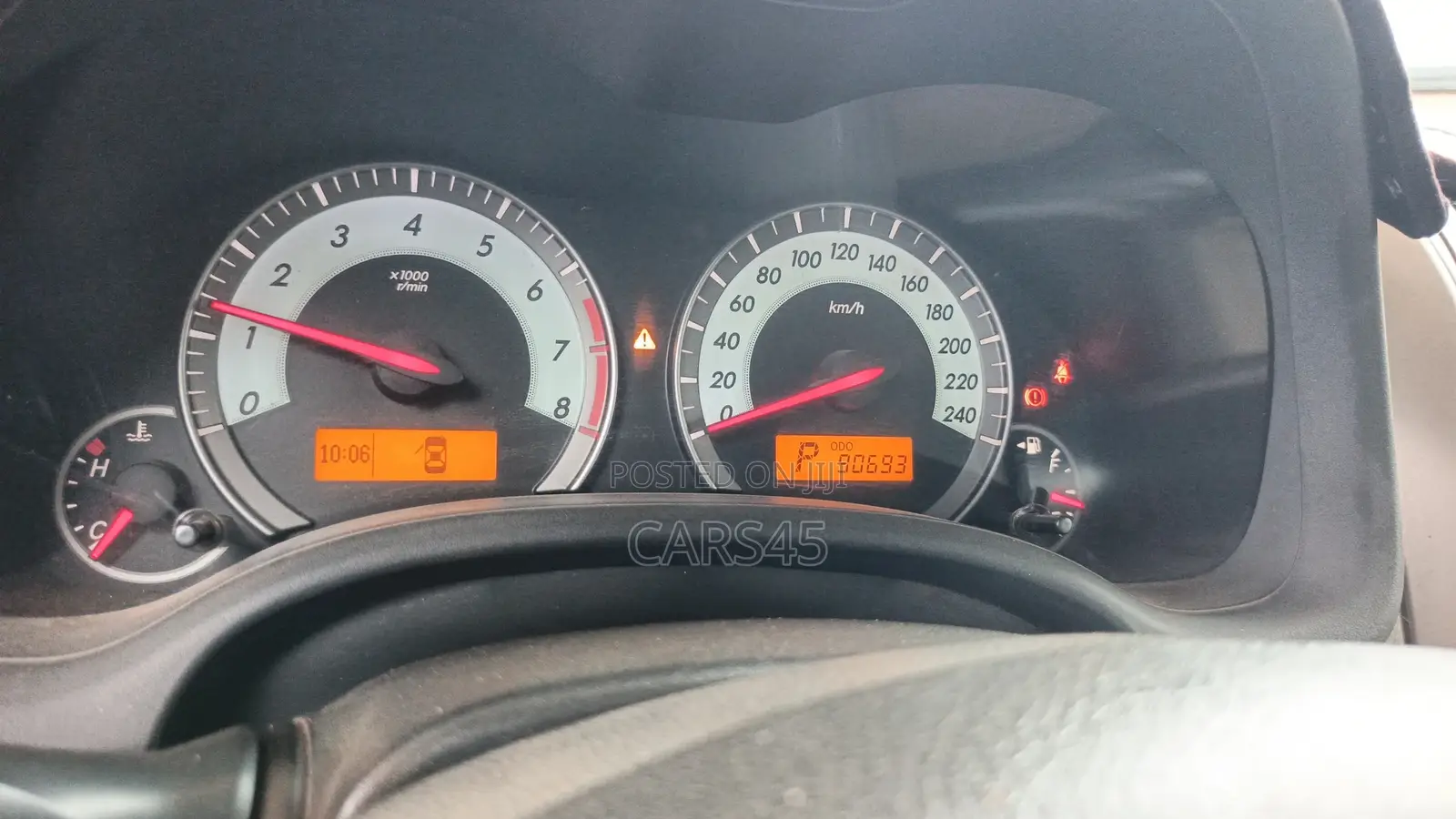 Toyota Corolla 2010 Black