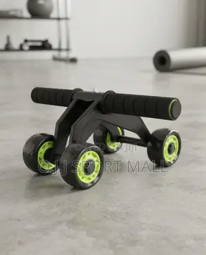 4 Wheel Workout Power Roller – Abdominal Core Exercise Wheel