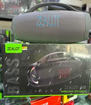 ZEALOT S98 Bass Wireless Speaker - RGB Light, Super Bass With Handle