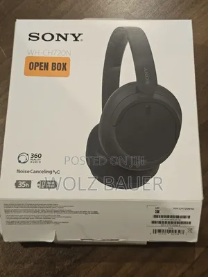 Open Box Sony WH-CH720N Wireless Noise-Canceling Headphones - Black